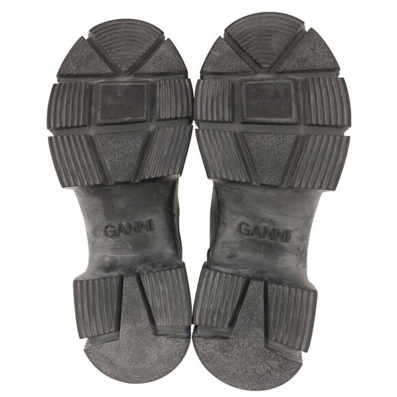 Ganni Black Ankle Boots - Picture 9 of 14